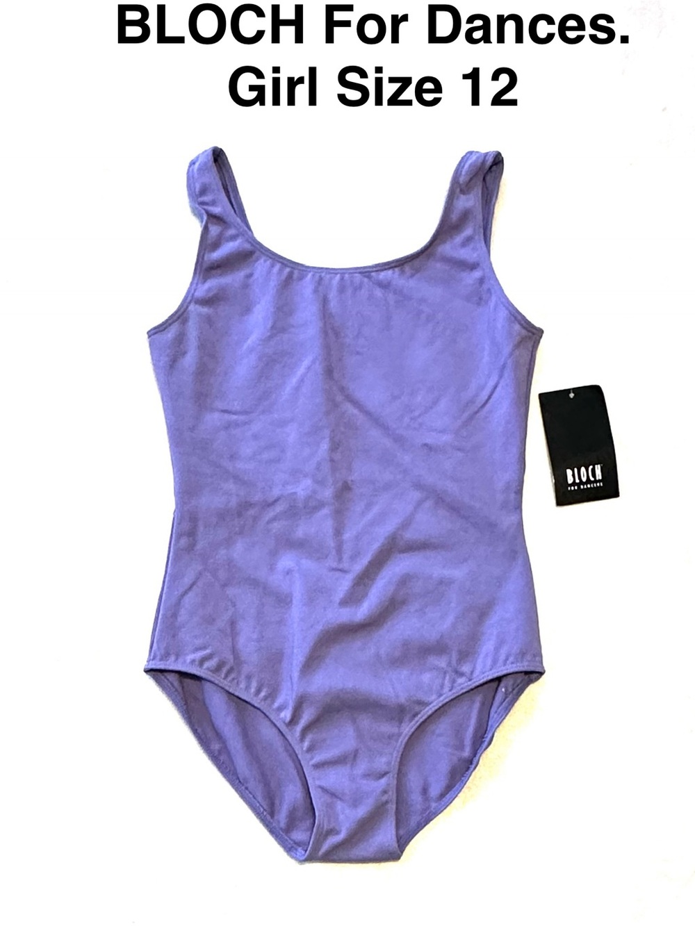5/$15💥 Bloch Girls Lilac One-Piece Dance Leotard